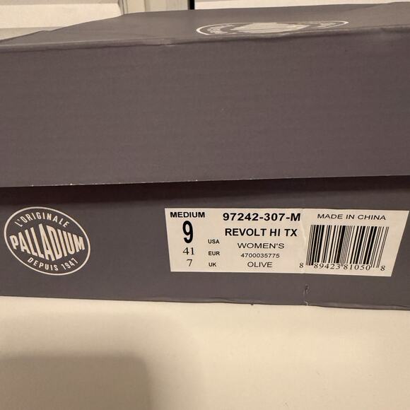 Palladium Revolt HI TX Pampa Boots Size 9 Adventurer Utility Outdoor Hiking New - Picture 14 of 15